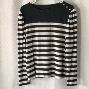 Women's Ann Taylor Long Sleeve Petite Top Size Large
